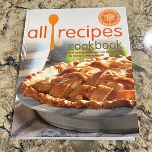 Allrecipes Cookbook with Pie Cover